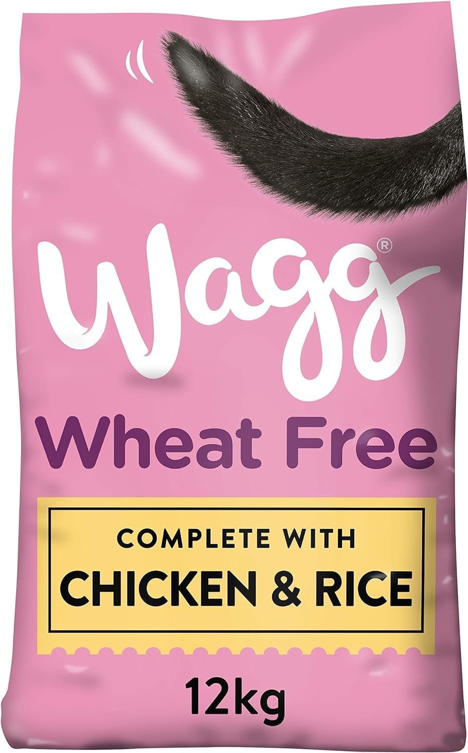 Wagg Wheat Free Complete Dry Adult Dog Food Chicken & Rice, 12kg