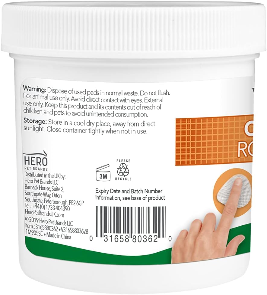 Vet's Best Natural eye cleansing wipes for dogs - 100 disposable wipes