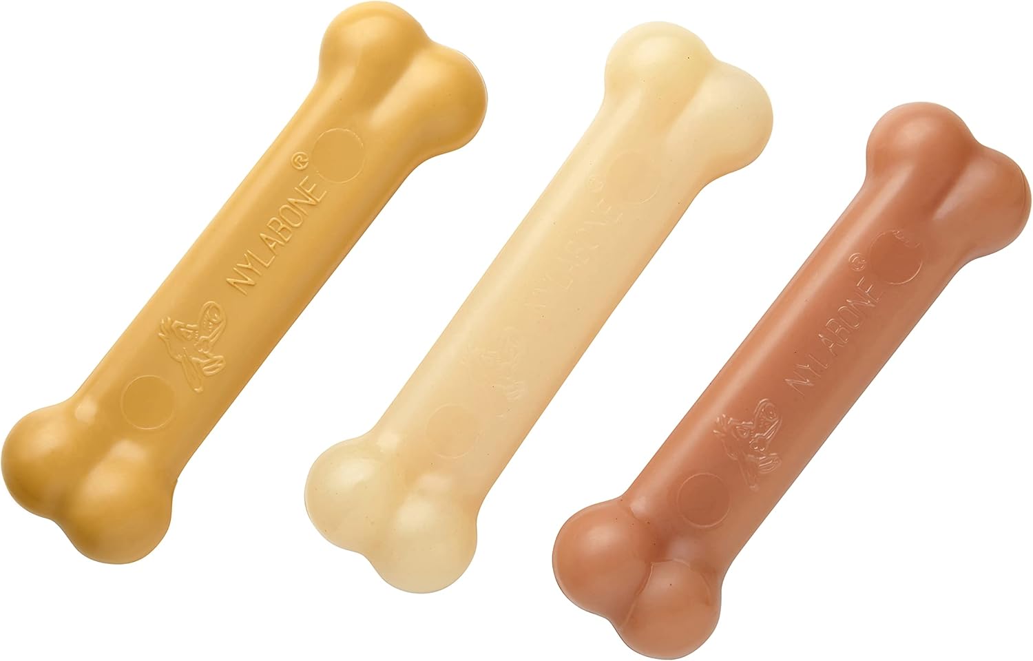 Tough Dog Chew Toy Bones, Peanut Butter, chicken , bacon flavoured