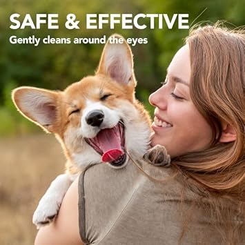 Vet's Best Natural eye cleansing wipes for dogs - 100 disposable wipes